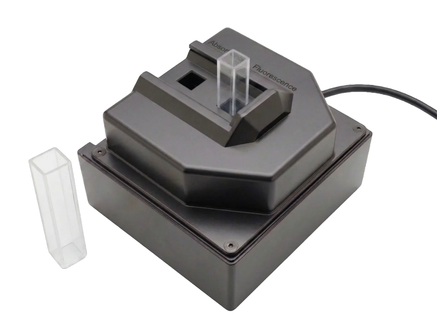 AquaLab benchtop with cuvettes